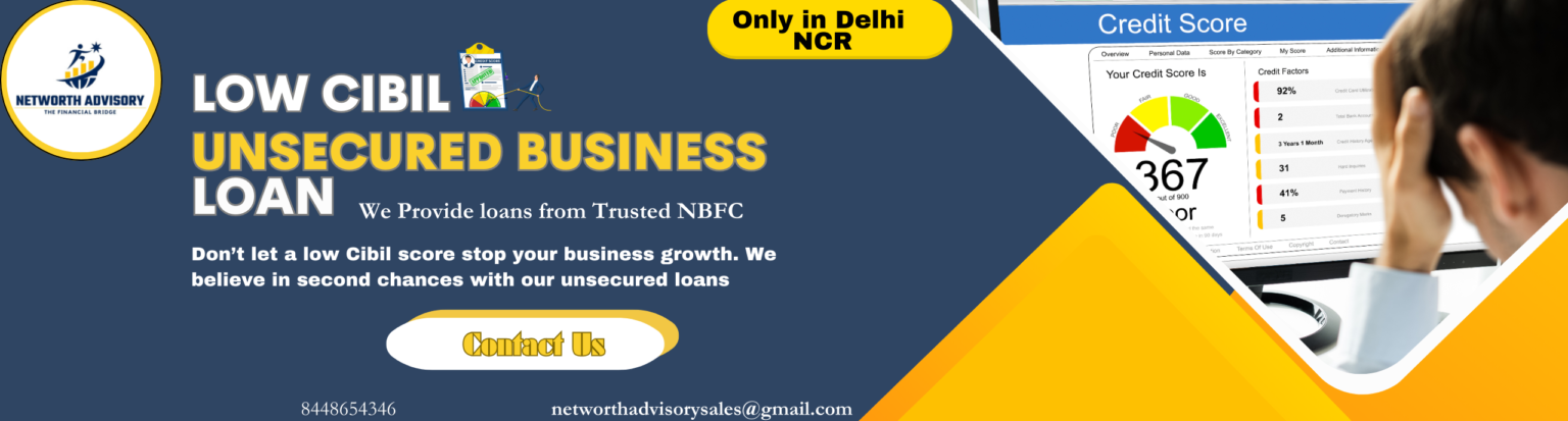 Low Cibil Unsecured Business loan